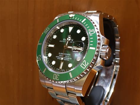 authentic hulk face Rolex Submariner